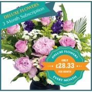 Deluxe Flowers Monthly Flower Gift