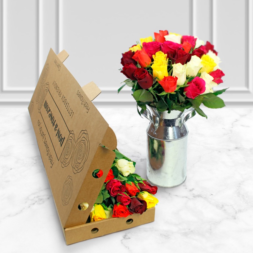 Letterbox Mixed Petite Roses