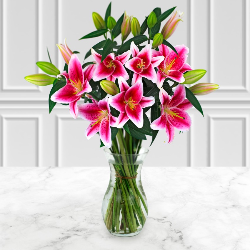 Pink Lily Bouquet